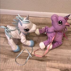 Peppy Pets Unicorn and Toy Set of two